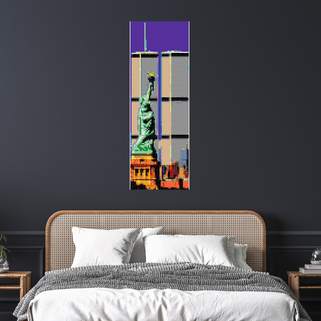 911 TwinTowers with Lady Liberty