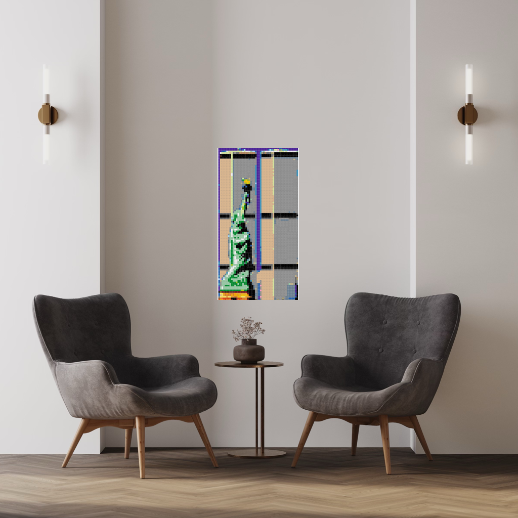 911 TwinTowers with Lady Liberty