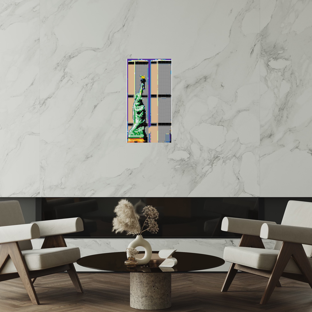 911 TwinTowers with Lady Liberty