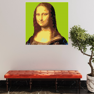 Mona Lisa Relief Mosaic