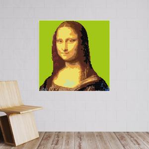 Mona Lisa Relief Mosaic