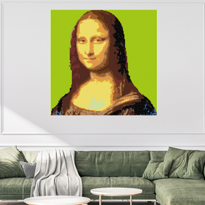 Mona Lisa Relief Mosaic
