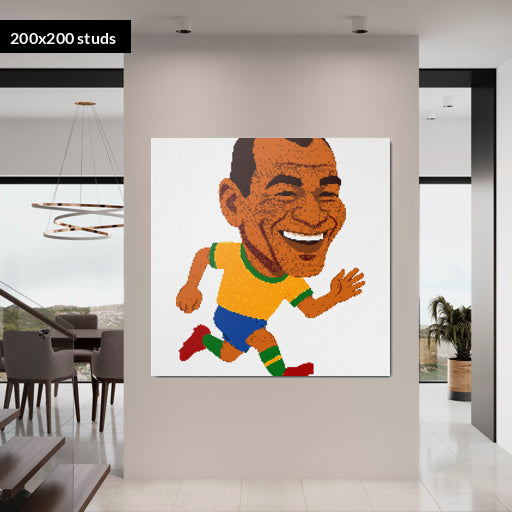 200*200studs, 160*160cm, 63*63inch