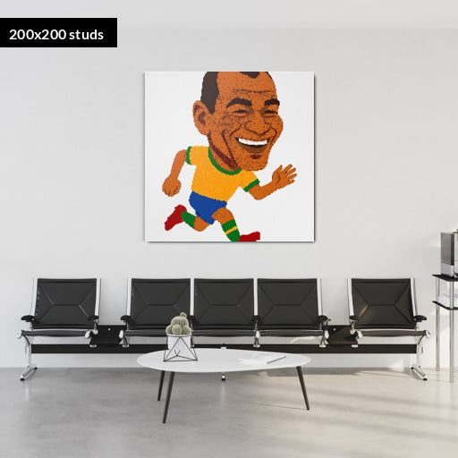 200*200studs, 160*160cm, 63*63inch