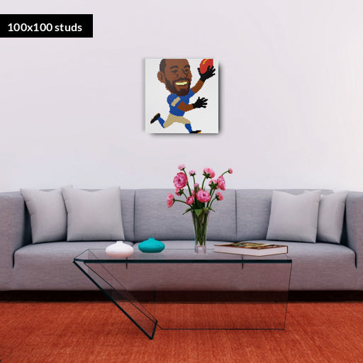 100*100studs, 80*80cm, 31,5*31,5inch