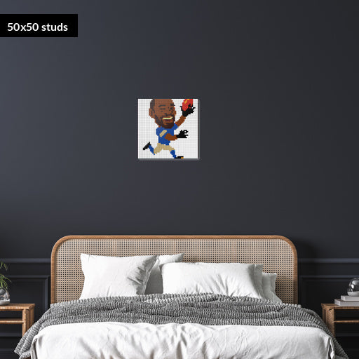 50*50studs, 40*40cm, 15,75*15,75inch
