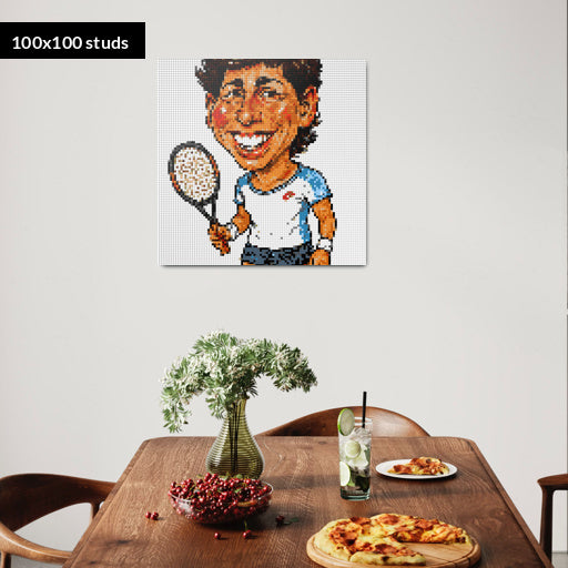 100*100studs, 80*80cm, 31,5*31,5inch