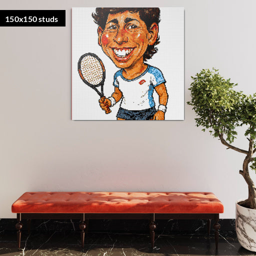 150*150studs, 120*120cm, 47,25*47,25inch