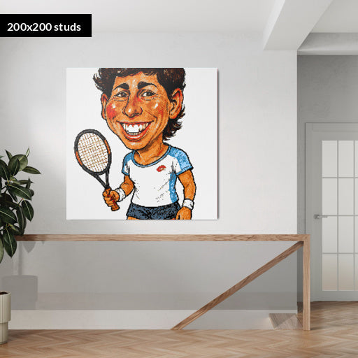 200*200studs, 160*160cm, 63*63inch