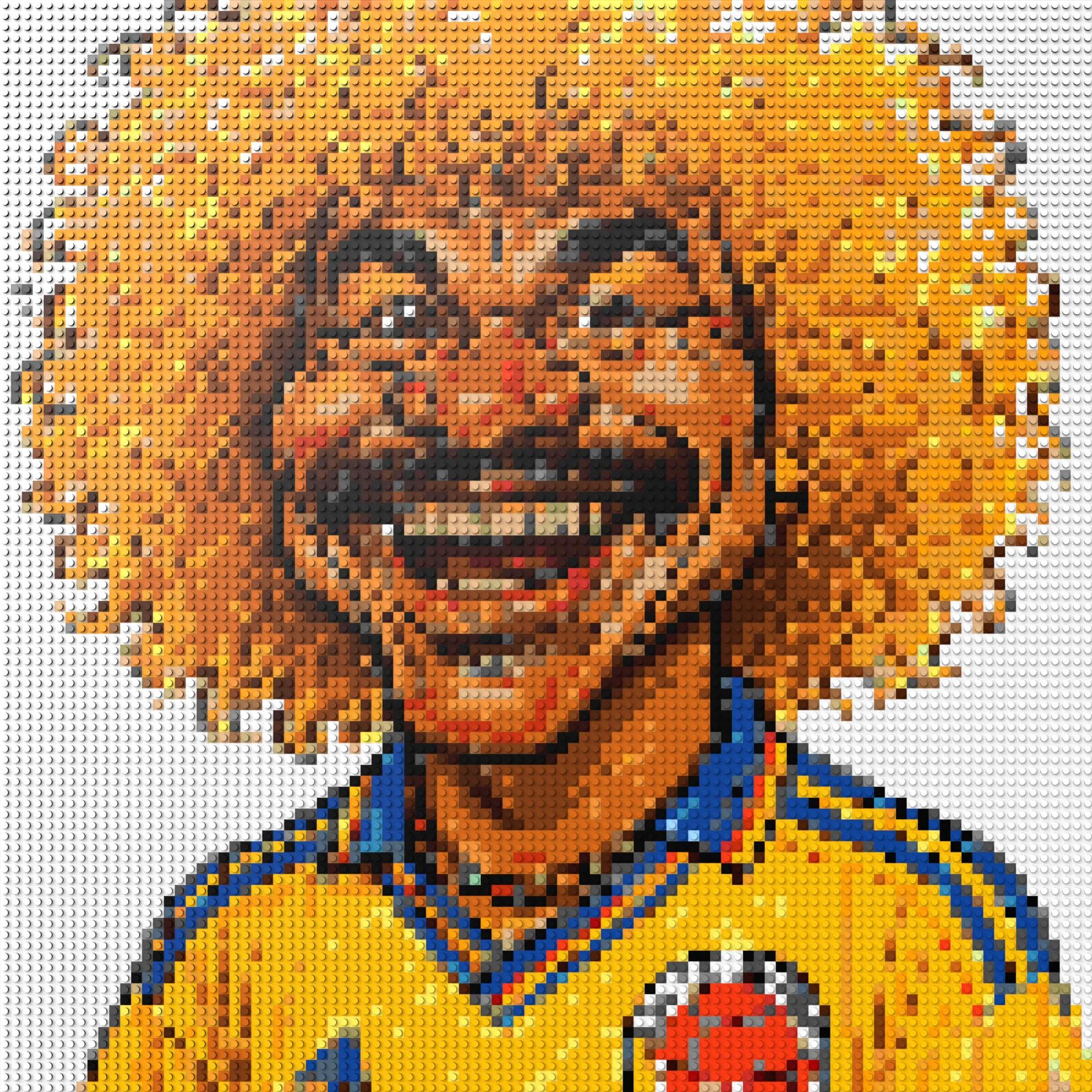 100*100studs, 80*80cm, 31,5*31,5inch