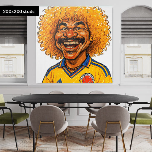 200*200studs, 160*160cm, 63*63inch