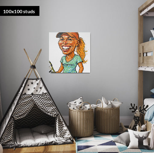 100*100studs, 80*80cm, 31,5*31,5inch