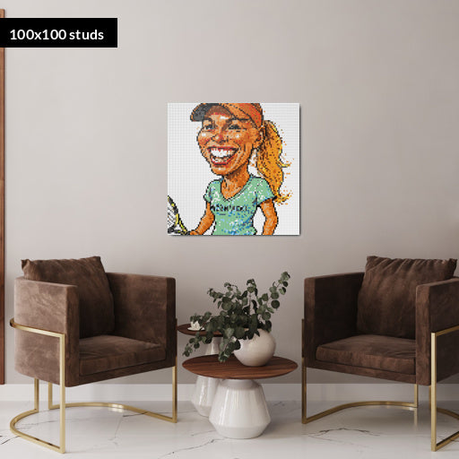 100*100studs, 80*80cm, 31,5*31,5inch