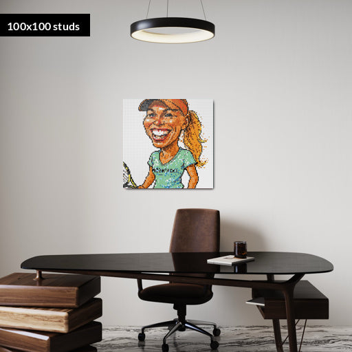 100*100studs, 80*80cm, 31,5*31,5inch