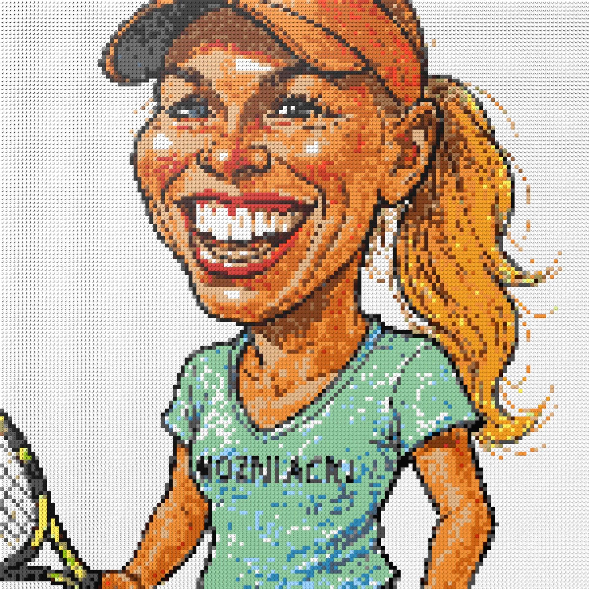 150*150studs, 120*120cm, 47,25*47,25inch