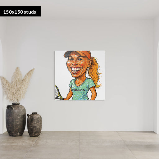 150*150studs, 120*120cm, 47,25*47,25inch