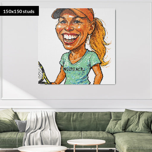 150*150studs, 120*120cm, 47,25*47,25inch