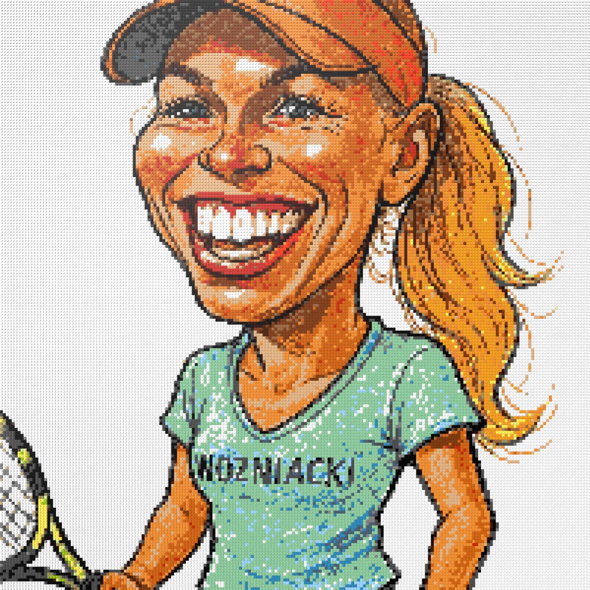 200*200studs, 160*160cm, 63*63inch