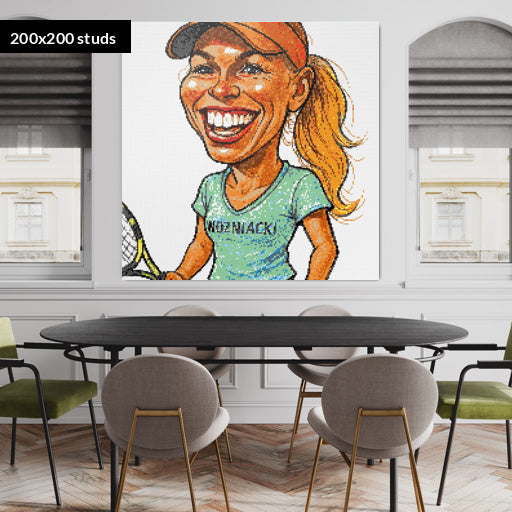 200*200studs, 160*160cm, 63*63inch