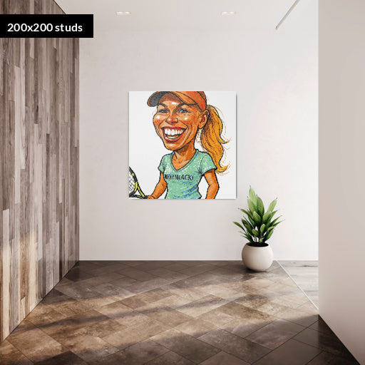 200*200studs, 160*160cm, 63*63inch