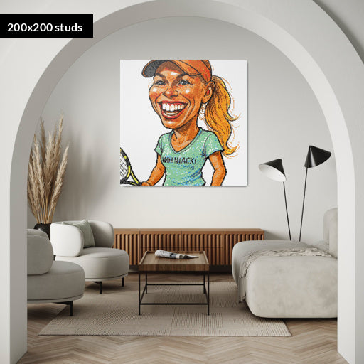 200*200studs, 160*160cm, 63*63inch