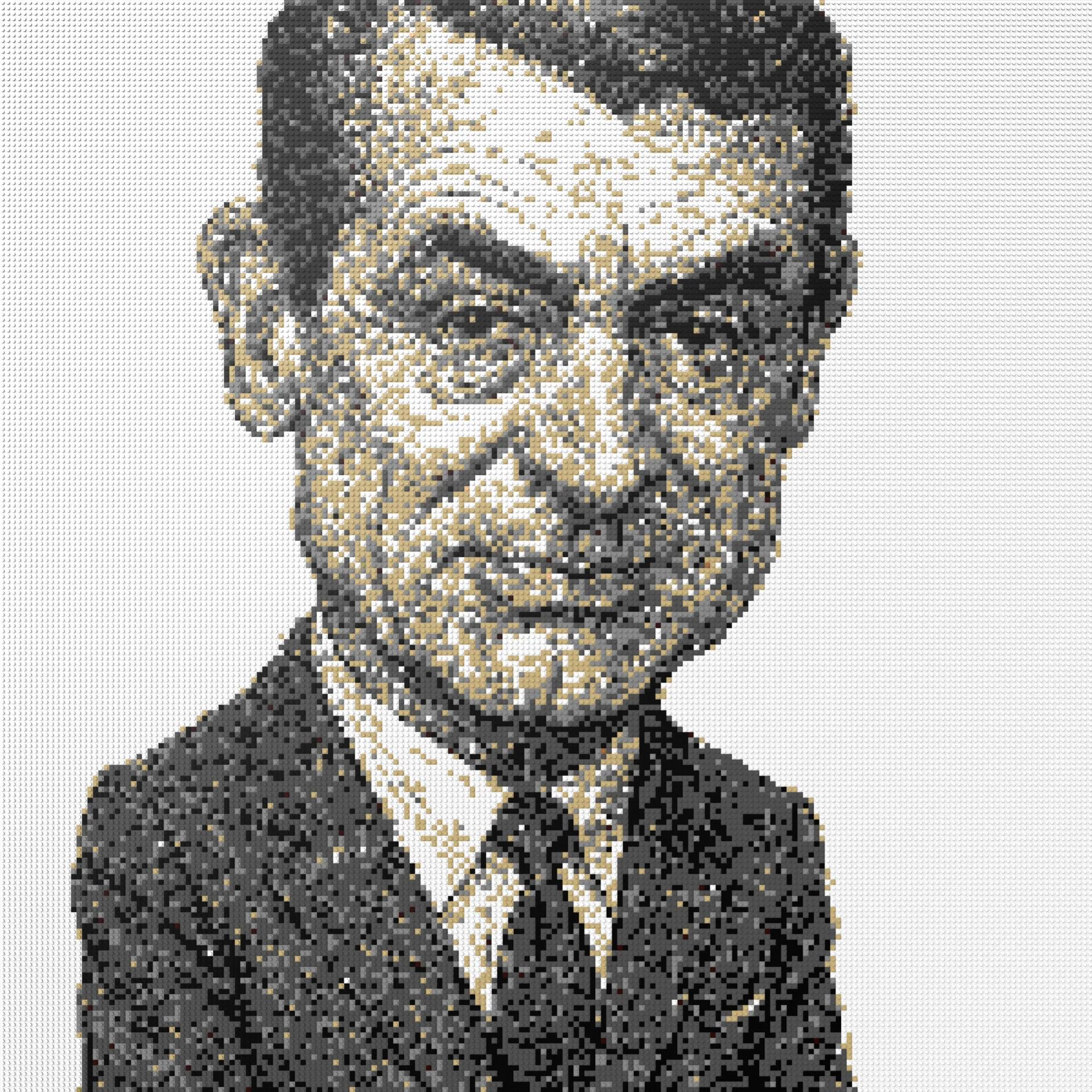 200*200studs, 160*160cm, 63*63inch