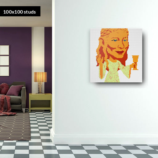 100*100studs, 80*80cm, 31,5*31,5inch