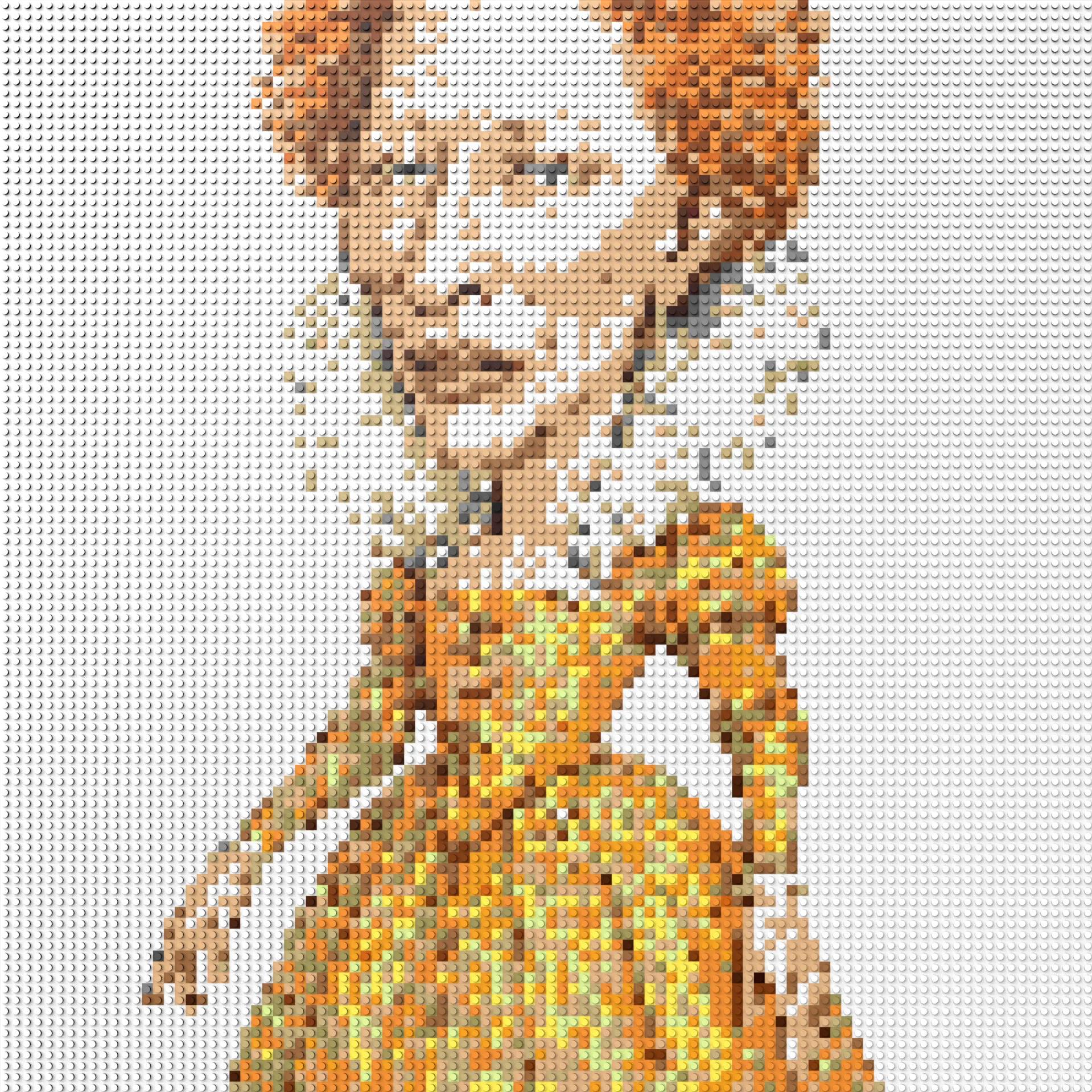 100*100studs, 80*80cm, 31,5*31,5inch