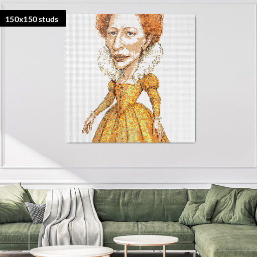 150*150studs, 120*120cm, 47,25*47,25inch