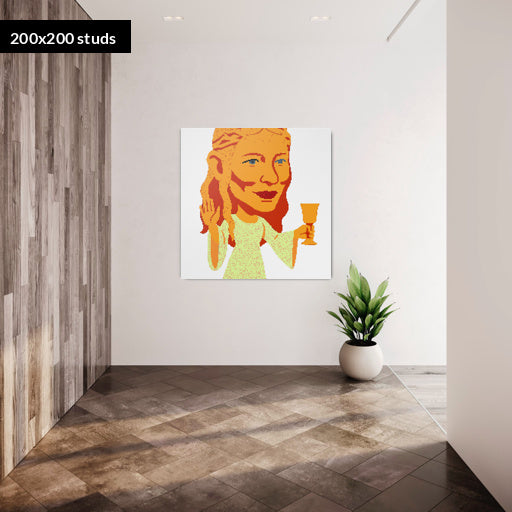 200*200studs, 160*160cm, 63*63inch