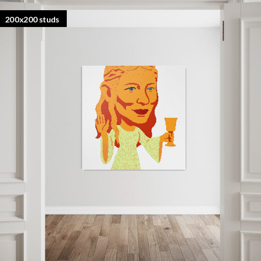 200*200studs, 160*160cm, 63*63inch