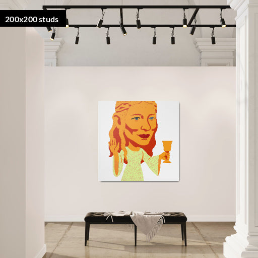 200*200studs, 160*160cm, 63*63inch