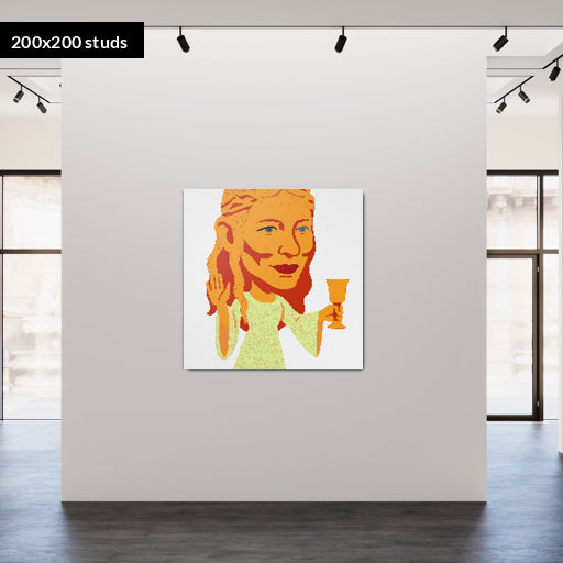 200*200studs, 160*160cm, 63*63inch