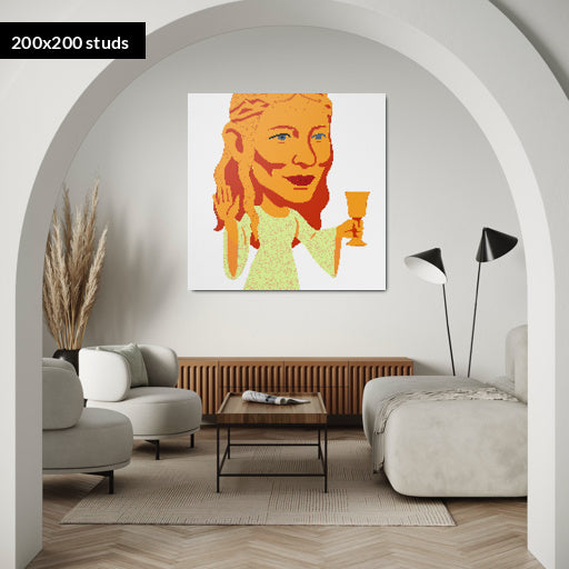 200*200studs, 160*160cm, 63*63inch