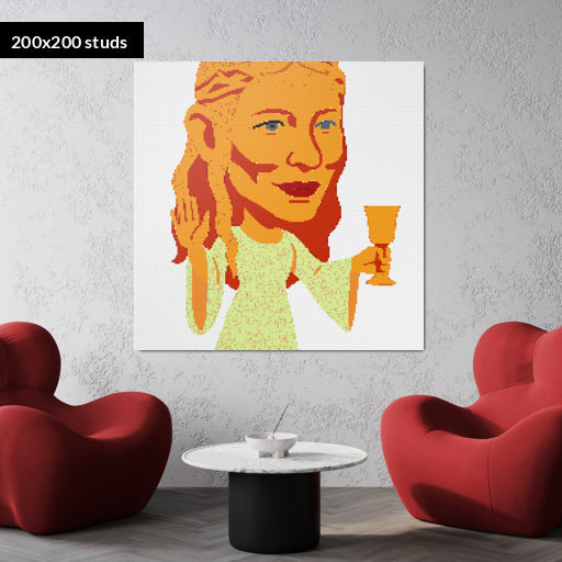 200*200studs, 160*160cm, 63*63inch