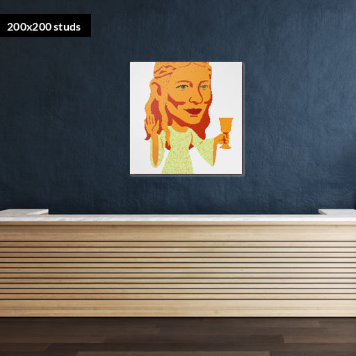 200*200studs, 160*160cm, 63*63inch