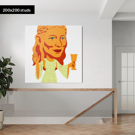 200*200studs, 160*160cm, 63*63inch