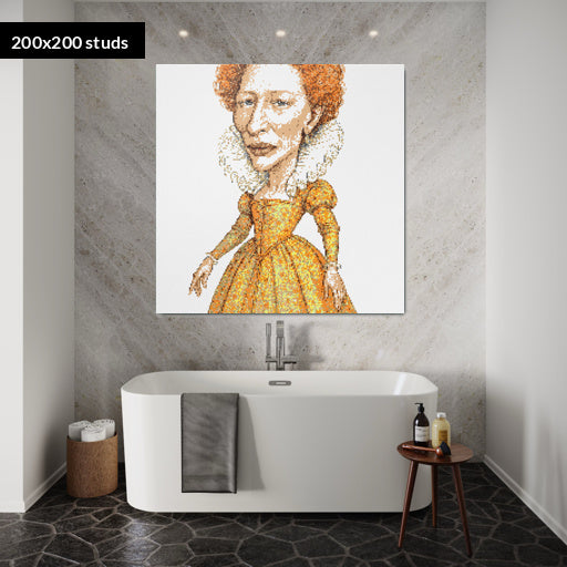 200*200studs, 160*160cm, 63*63inch