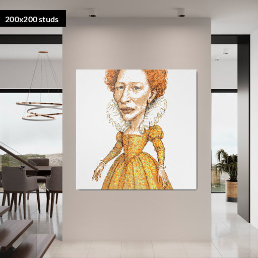 200*200studs, 160*160cm, 63*63inch