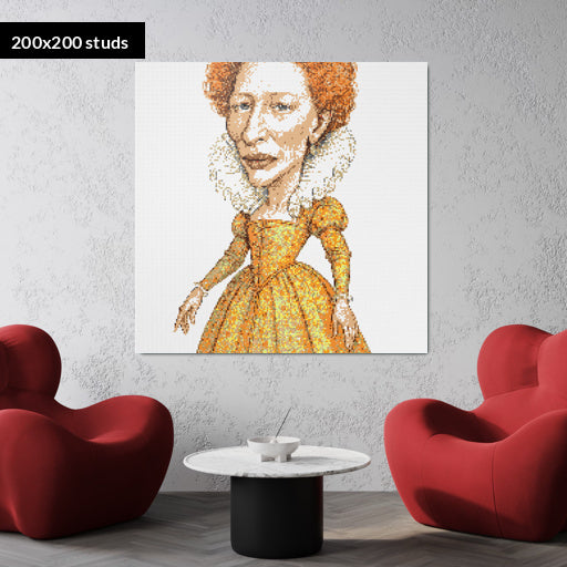 200*200studs, 160*160cm, 63*63inch