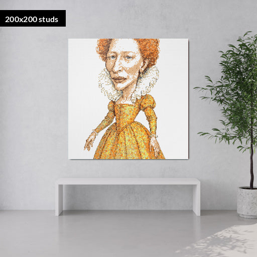 200*200studs, 160*160cm, 63*63inch