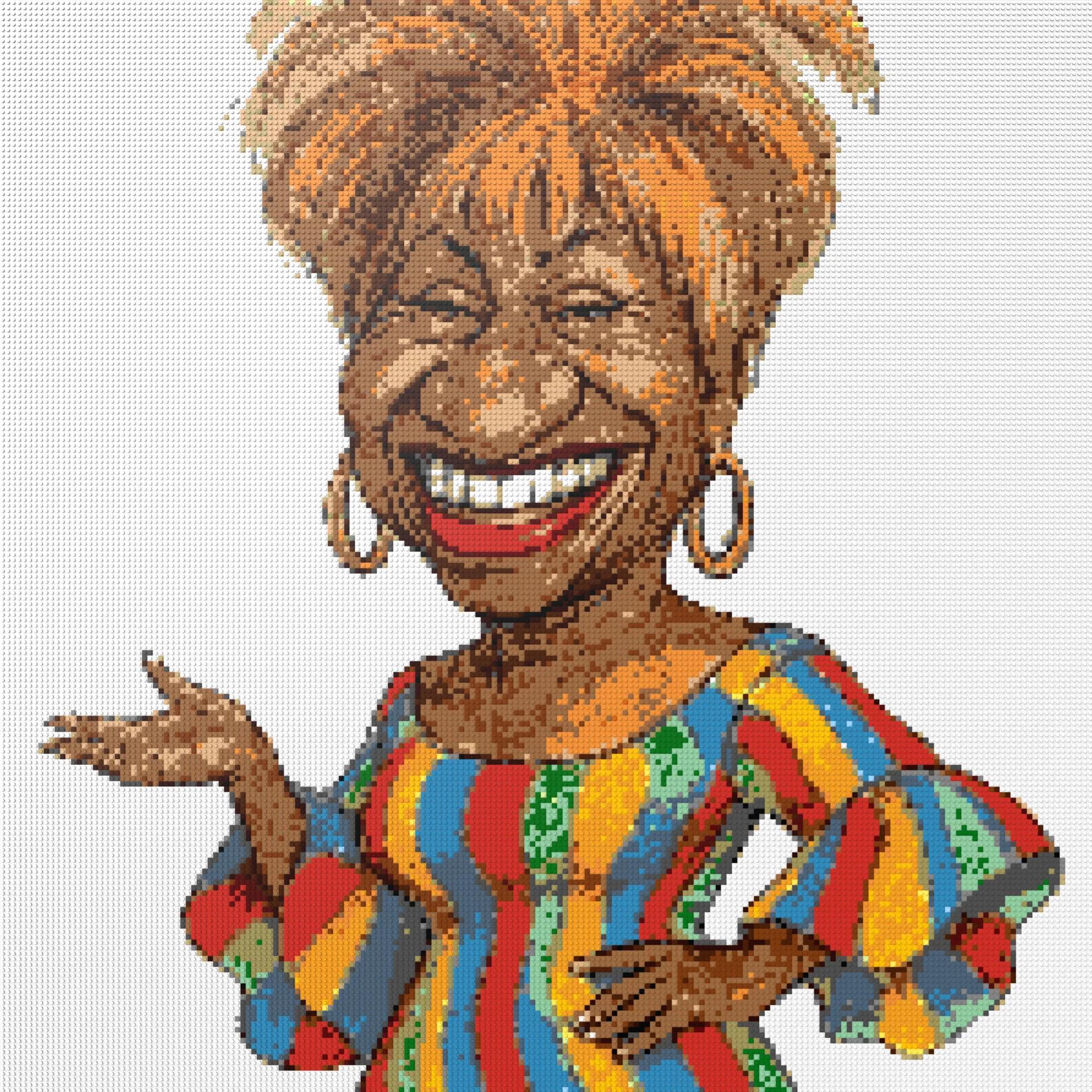 200*200studs, 160*160cm, 63*63inch