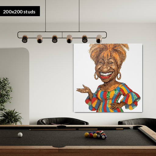 200*200studs, 160*160cm, 63*63inch