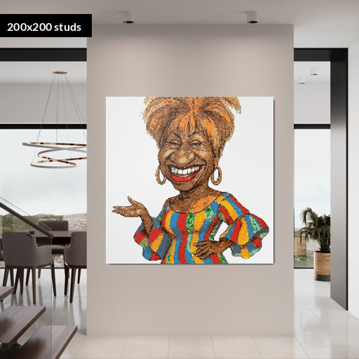 200*200studs, 160*160cm, 63*63inch