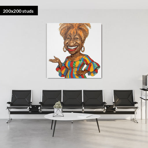 200*200studs, 160*160cm, 63*63inch