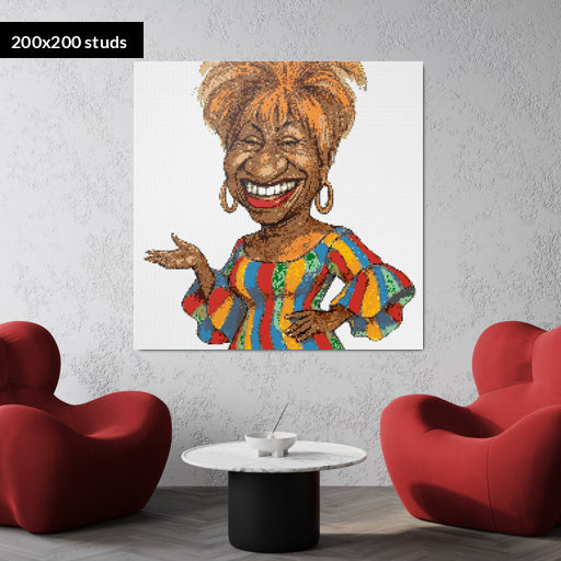 200*200studs, 160*160cm, 63*63inch