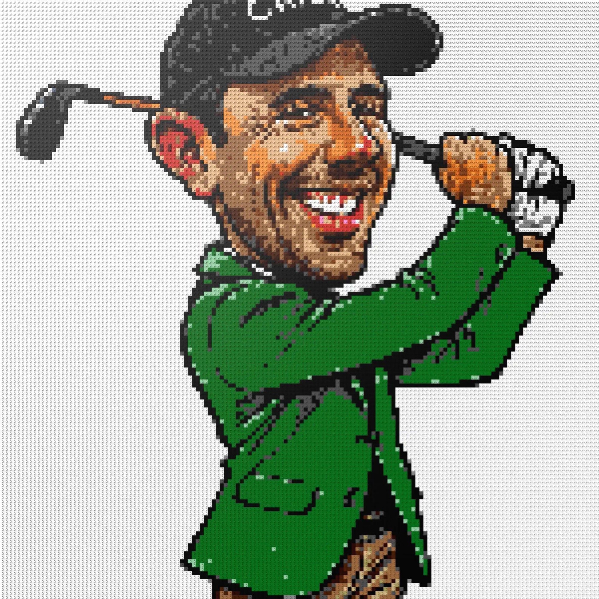 150*150studs, 120*120cm, 47,25*47,25inch