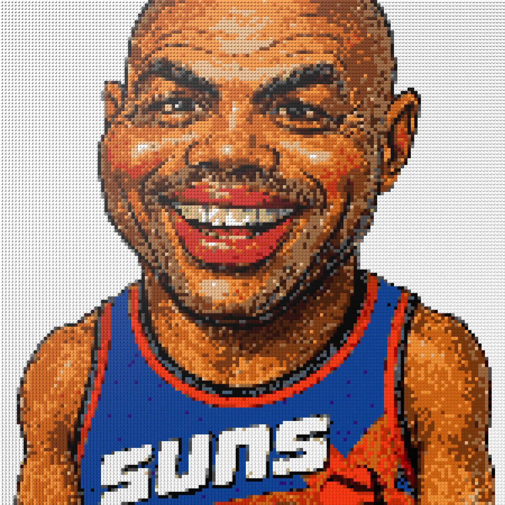 150*150studs, 120*120cm, 47,25*47,25inch