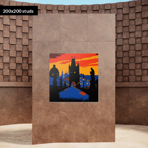 200*200studs, 160*160cm, 63*63inch