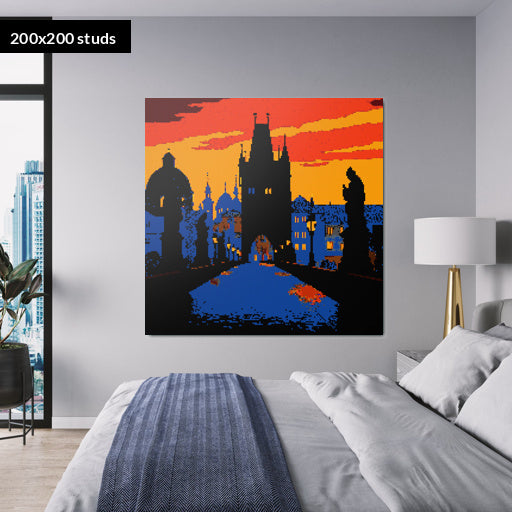 200*200studs, 160*160cm, 63*63inch